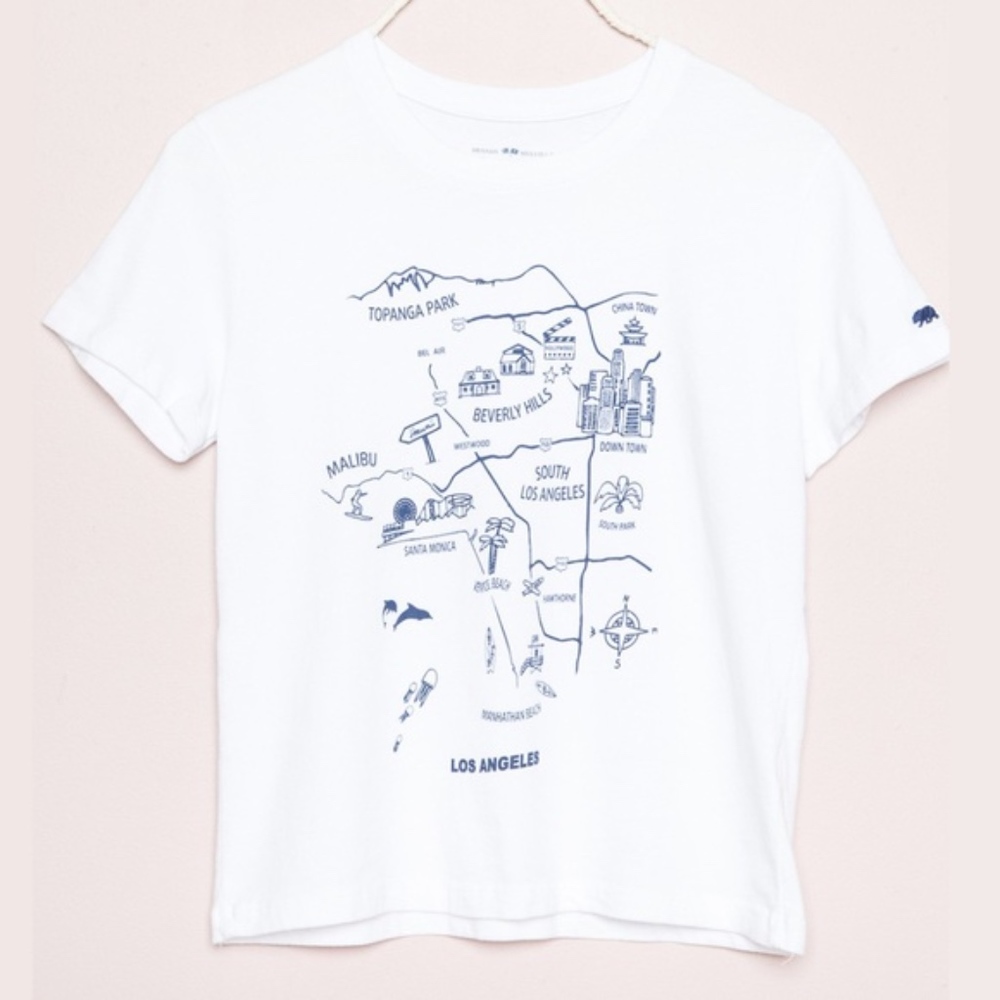 BRANDY MELVILLE MAP TEE